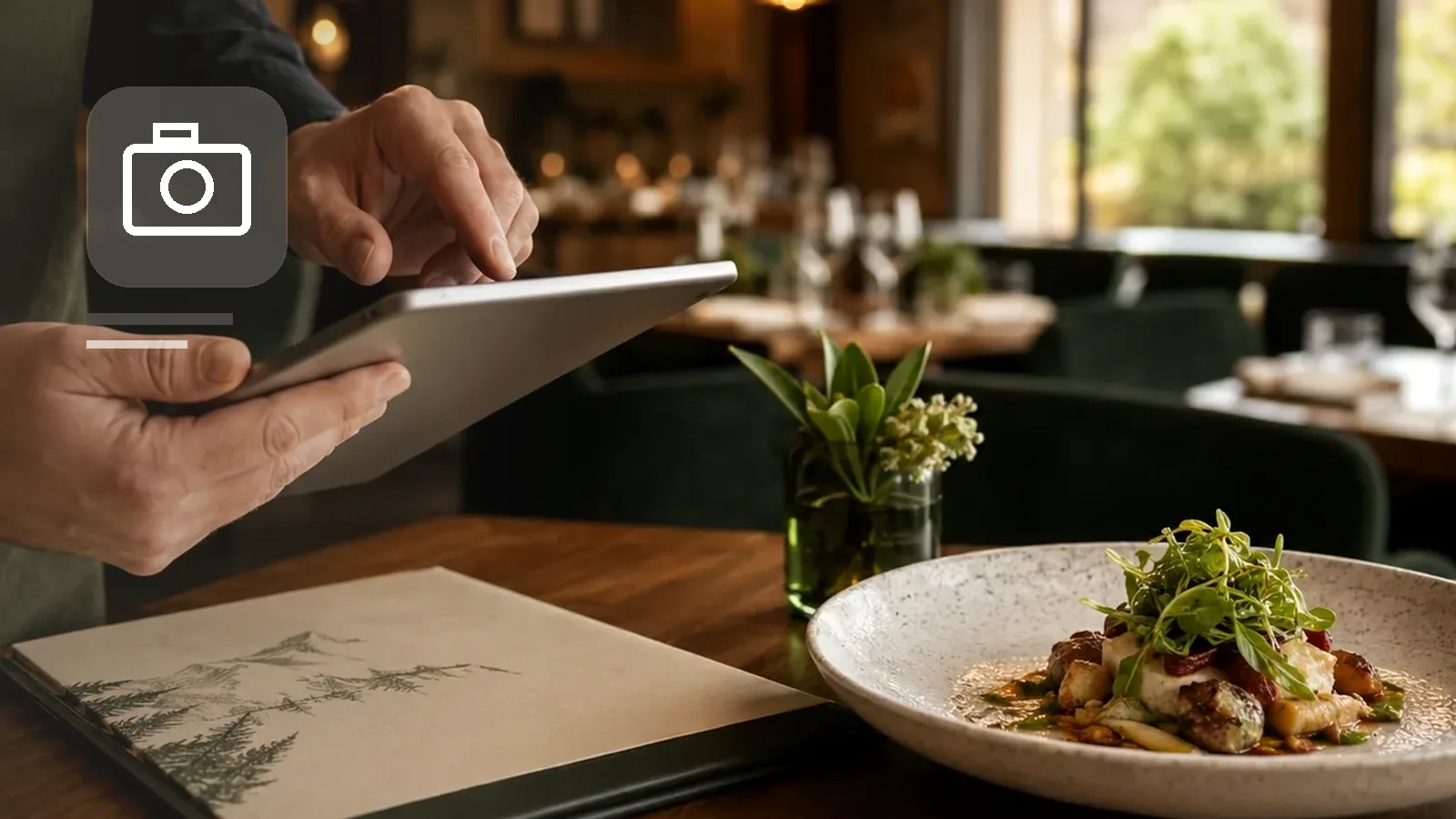 Foto del ristorante che creano fiducia e appetito